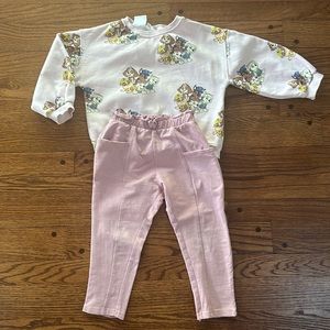 Toddler Zara set, girls 3-4 t